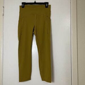 Lululemon Swift high waist side pocket bronze leggings size US 8